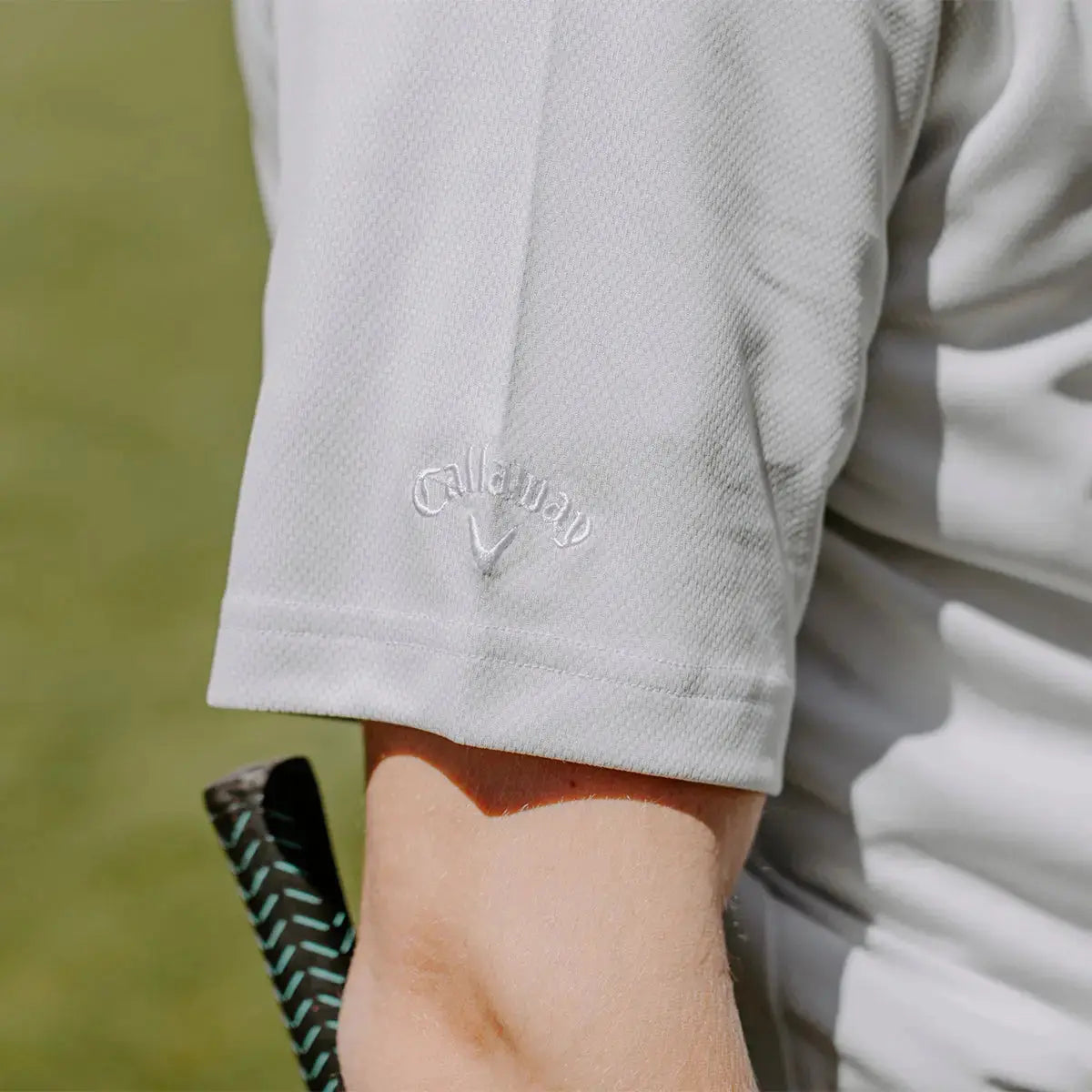 Kappa Sig Black Greek White Callaway Crest Polo