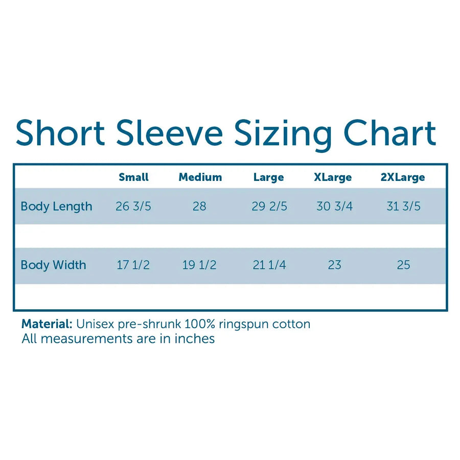 Comfort Colors Size Chart