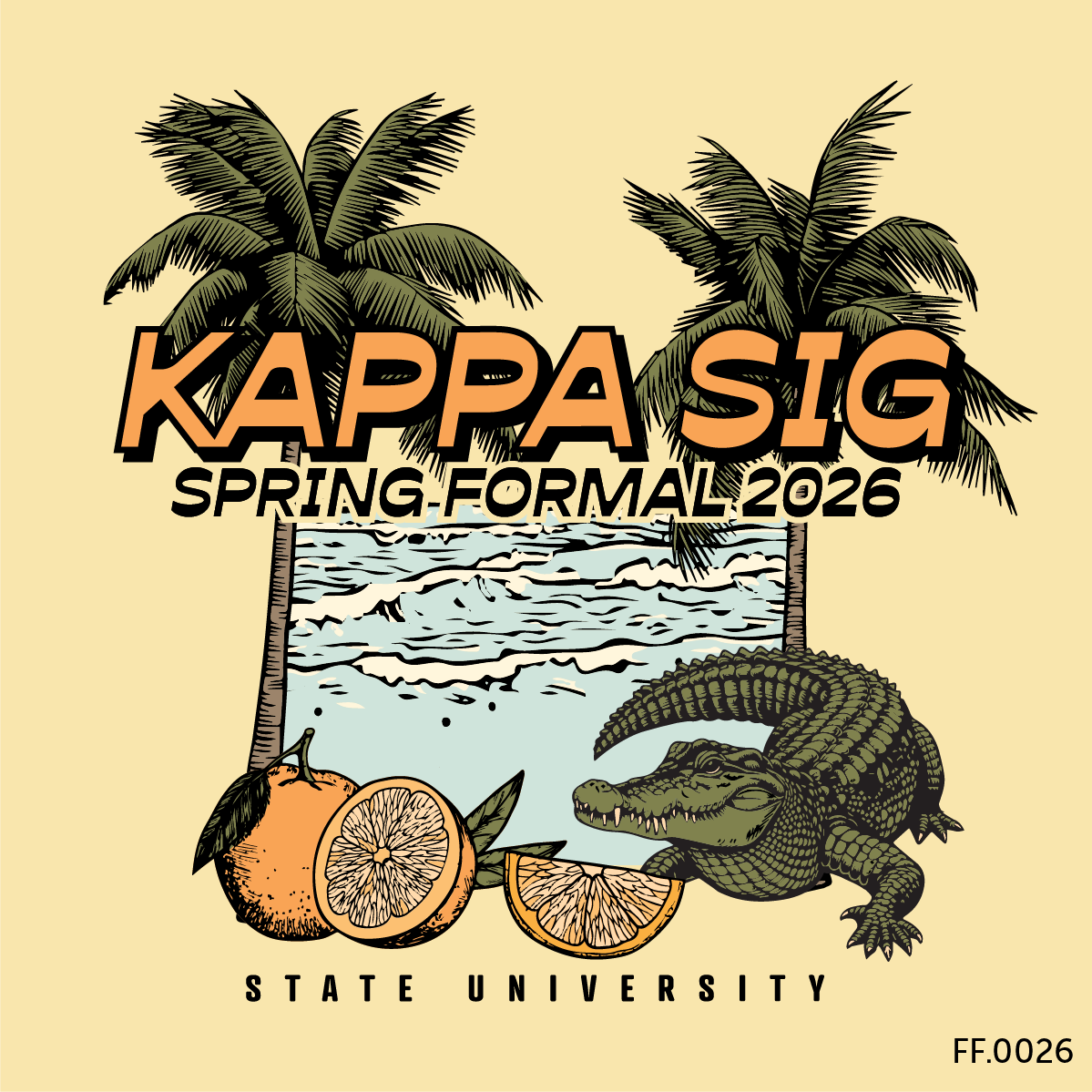 Kappa Sigma Spring Formal 2026 Tee