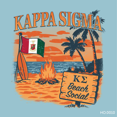 Kappa Sigma Beach Social Tee