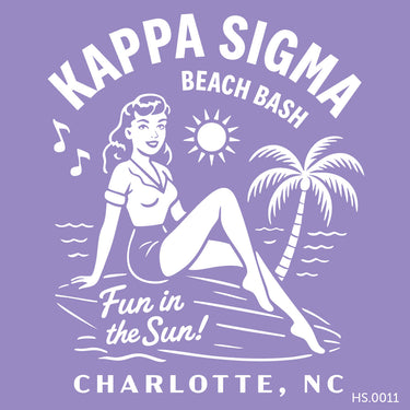 Kappa Sigma Charlotte Beach Bash Tee