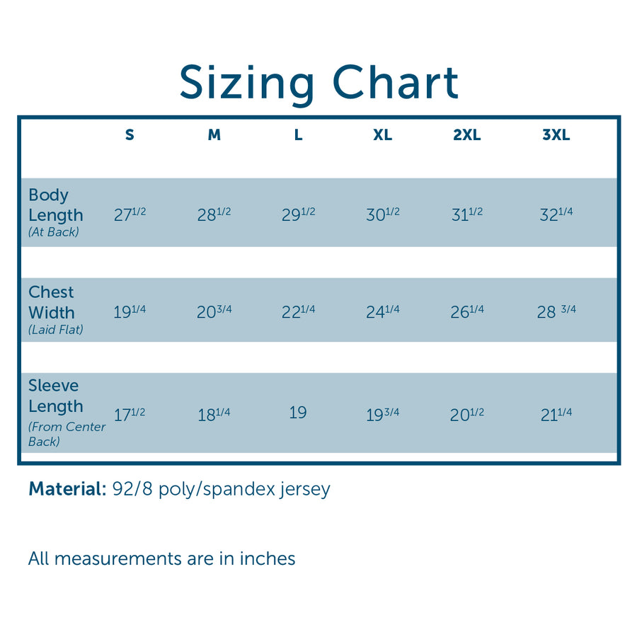 Comfort Colors Size Chart