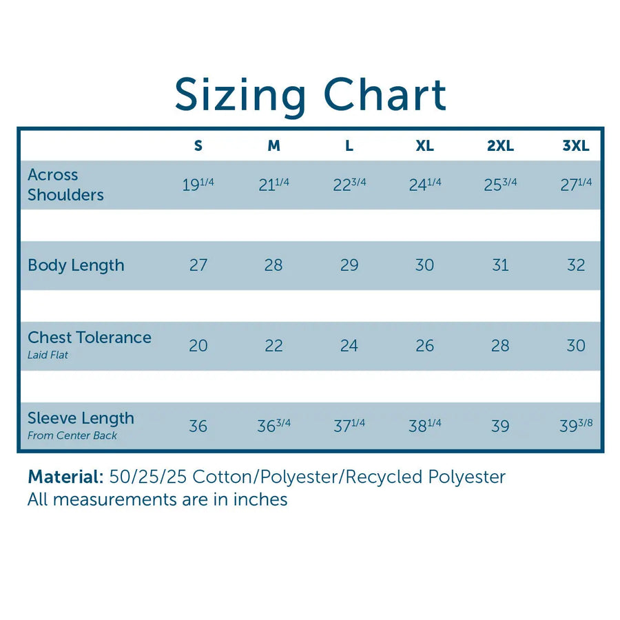 Comfort Colors Size Chart