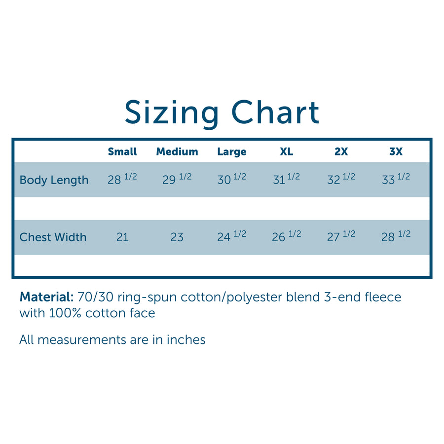 Comfort Colors Size Chart