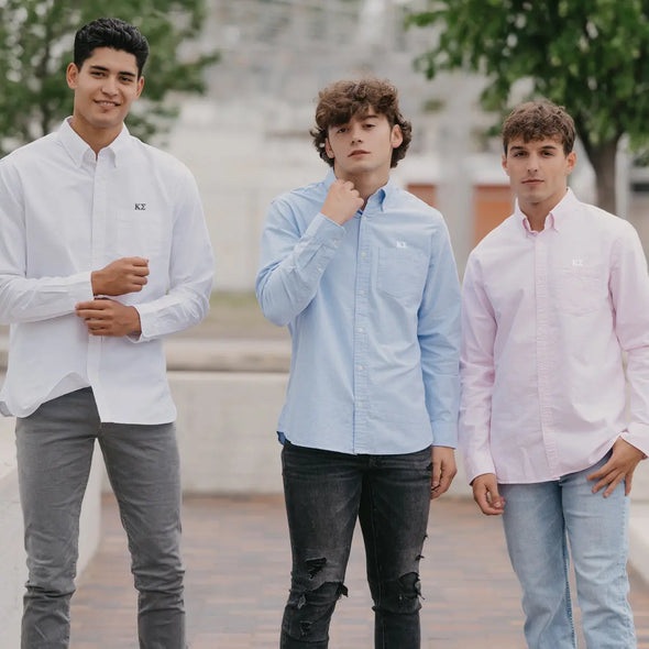 Kappa Sig Brooks Brothers Oxford Button Up Shirt