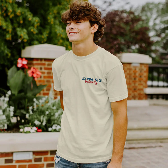 Kappa Sig Comfort Colors American Classic Short Sleeve Tee