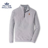 Kappa Sig Peter Millar Perth Mini Stripe Stretch Quarter Zip with Crest - Kappa Sigma Official Store