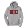 Kappa Sig Heather Gray Hoodie with Sewn On Letters - Kappa Sigma Official Store