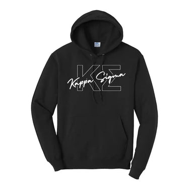 Kappa Sig Retro Letter Hoodie - Kappa Sigma Official Store