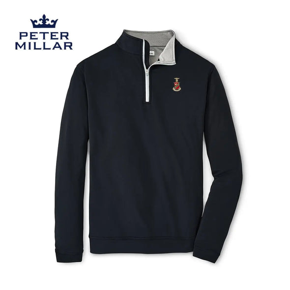 Kappa Sig Peter Millar Perth Stretch Quarter Zip with Crest