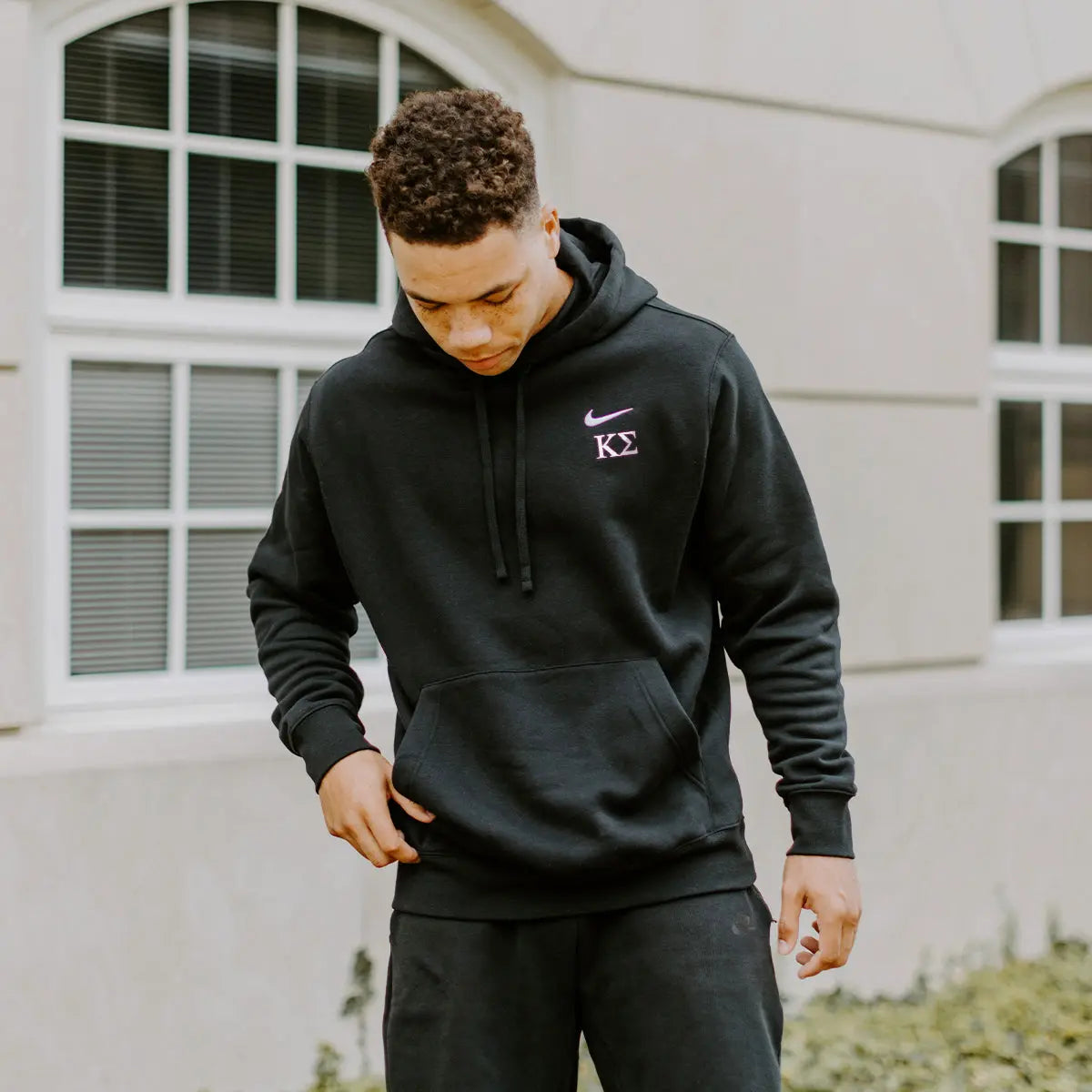 Kappa Sig Nike Black Hoodie – Kappa Sigma Official Store