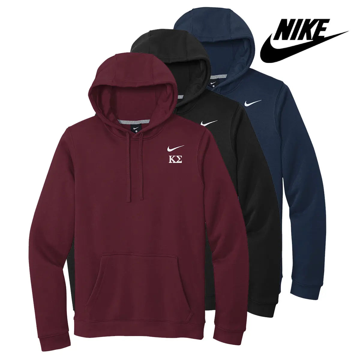 Kappa Sig Nike Embroidered Hoodie - Kappa Sigma Official Store