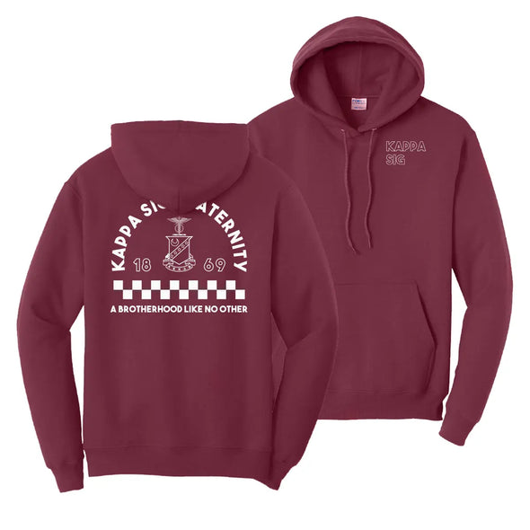 Kappa Sig Retro Block Graphic Hoodie