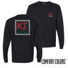 Kappa Sig Comfort Colors Feeling Retro Black Long Sleeve Tee - Kappa Sigma Official Store