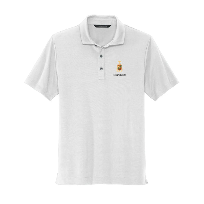 Kappa Sig White Crest Polo - Kappa Sigma Official Store