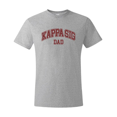 Kappa Sig Heather Gray Dad Tee