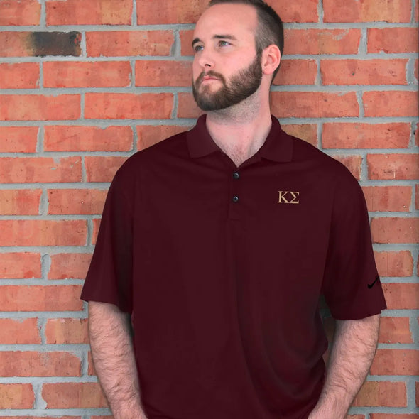 Kappa Sig Garnet Nike Performance Polo