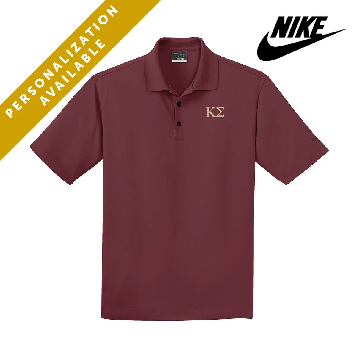 Kappa Sig Garnet Nike Performance Polo - Kappa Sigma Official Store