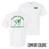 Kappa Sig Comfort Colors Happy Earth White Short Sleeve Tee - Kappa Sigma Official Store