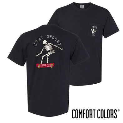 Kappa Sig Comfort Colors Stay Spooky Short Sleeve Tee