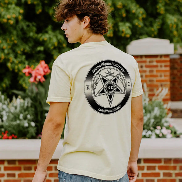 Kappa Sig Lightweight Badge Short Sleeve Tee