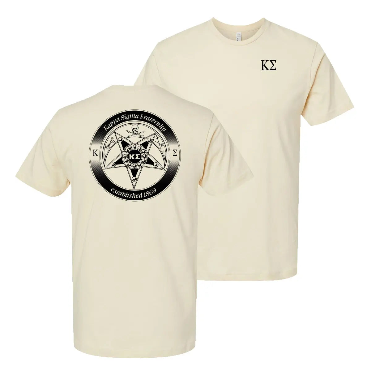 Kappa Sig Lightweight Badge Short Sleeve Tee - Kappa Sigma Official Store