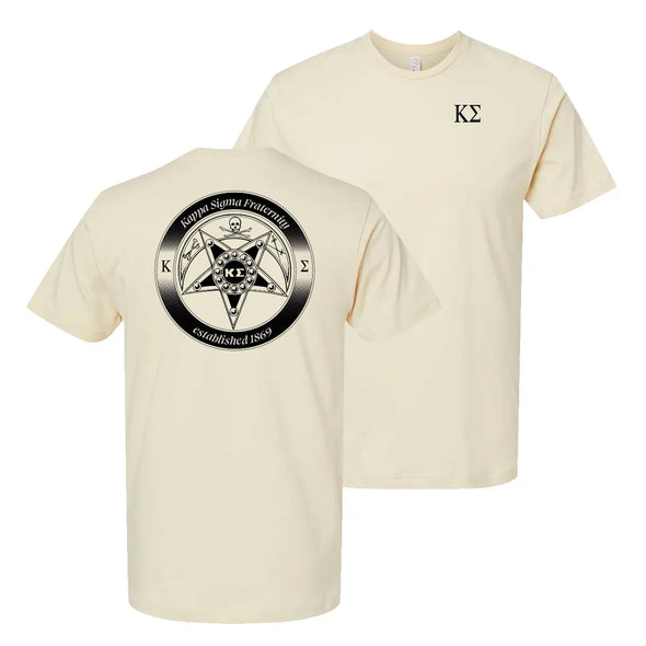 Kappa Sig Lightweight Badge Short Sleeve Tee