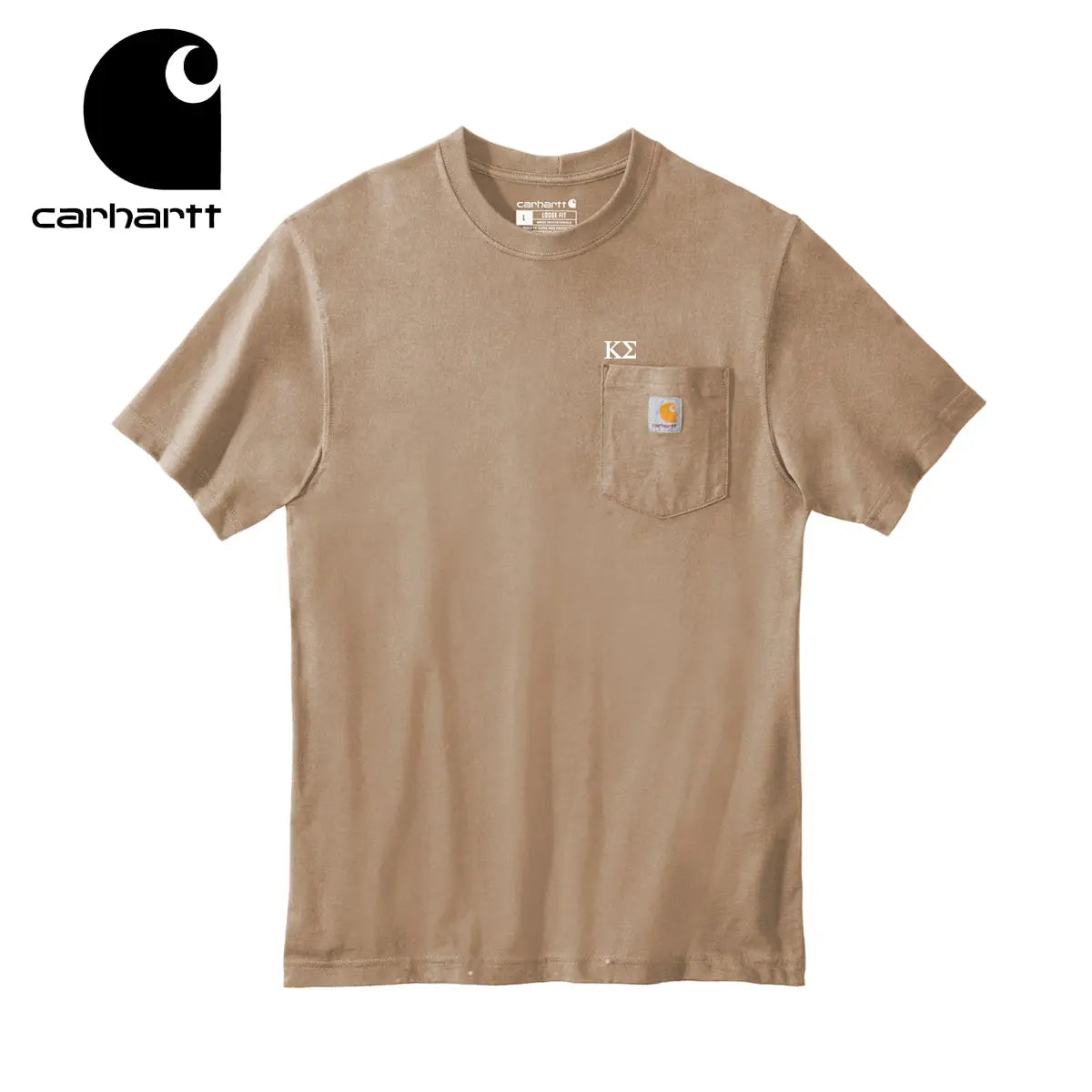 Kappa Sig Carhartt Relaxed Fit Short Sleeve Pocket Tee - Kappa Sigma Official Store