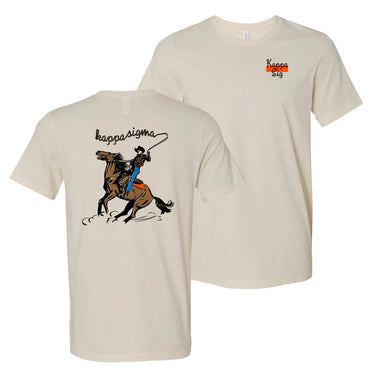 Kappa Sig Neutral Western Tee - Kappa Sigma Official Store