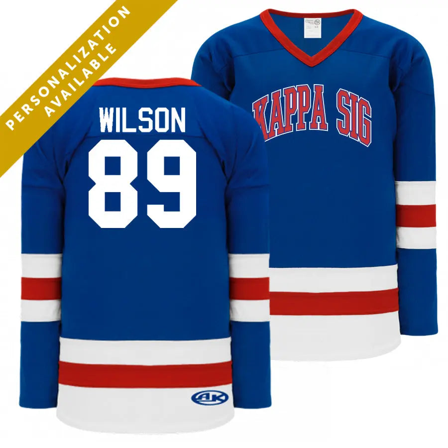 Kappa Sig Personalized Patriotic Hockey Jersey – Kappa Sigma Official Store
