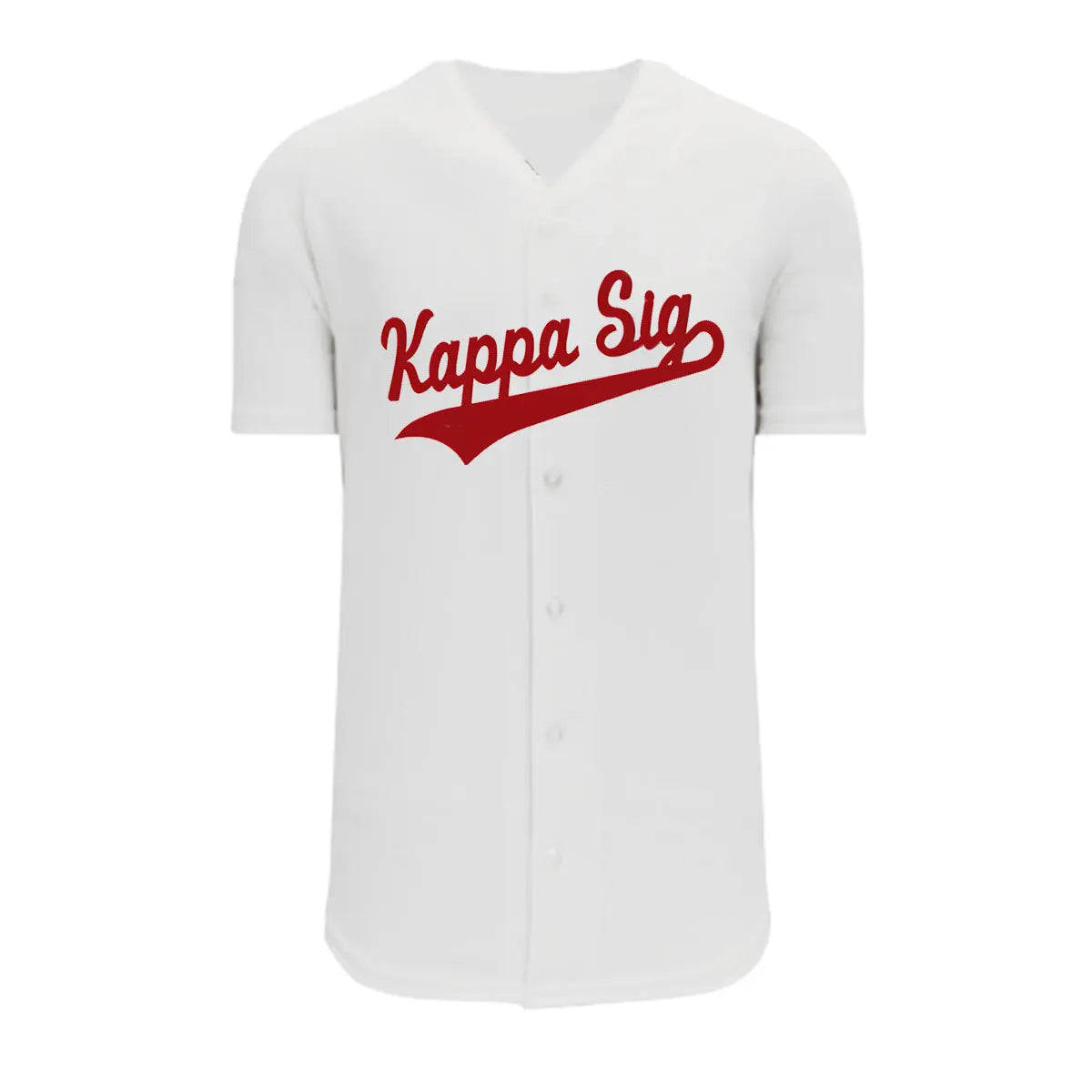 Kappa Sig White Mesh Baseball Jersey - Kappa Sigma Official Store
