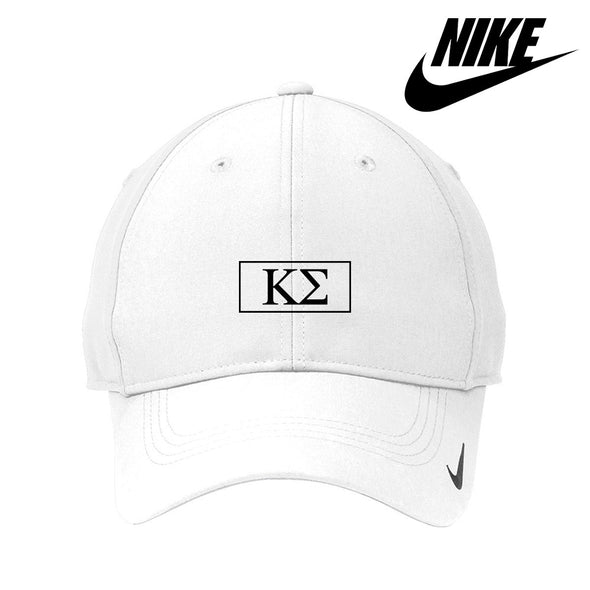 Kappa Sig White Nike Dri-FIT Performance Hat