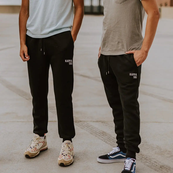 Kappa Sig Embroidered Varsity Joggers