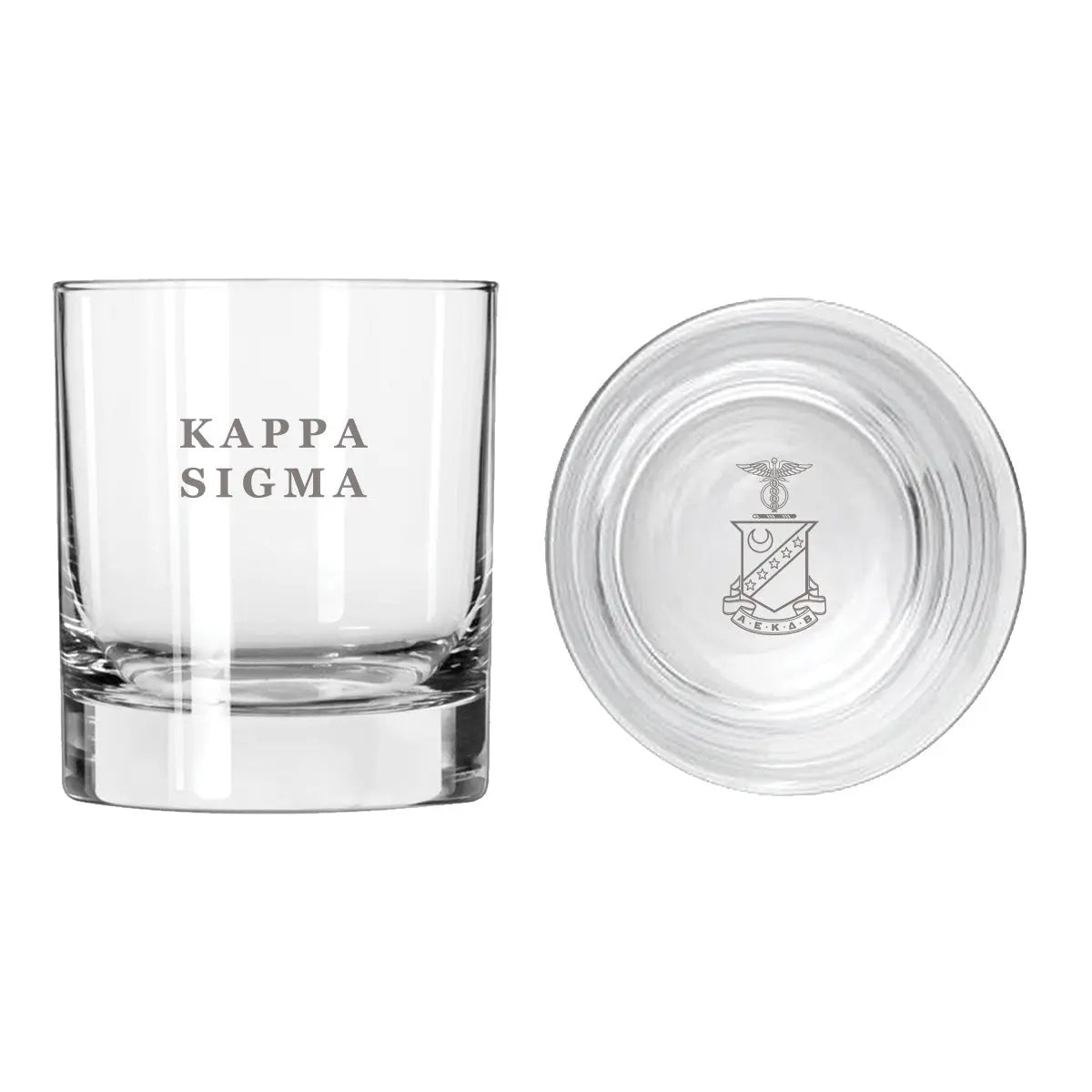 New! Kappa Sig Fraternity Legacy Rocks Glass - Kappa Sigma Official Store