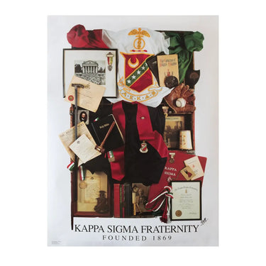 Clearance! Kappa Sig Collage Poster - Kappa Sigma Official Store