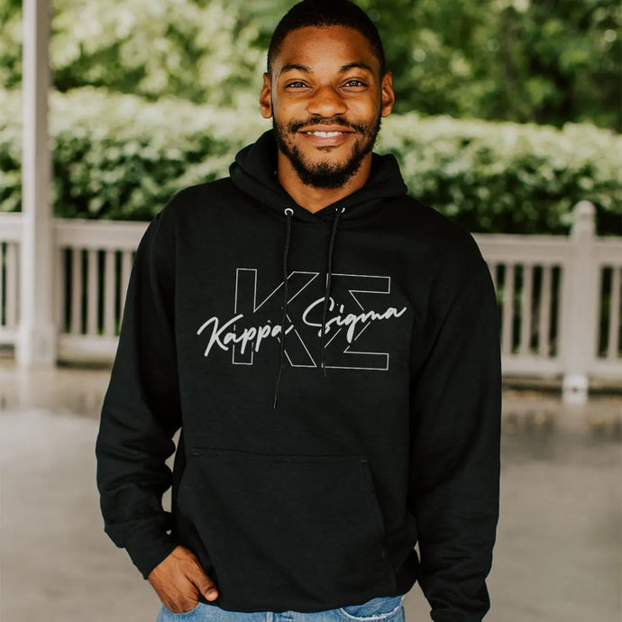 Kappa Sig Retro Letter Hoodie - Kappa Sigma Official Store