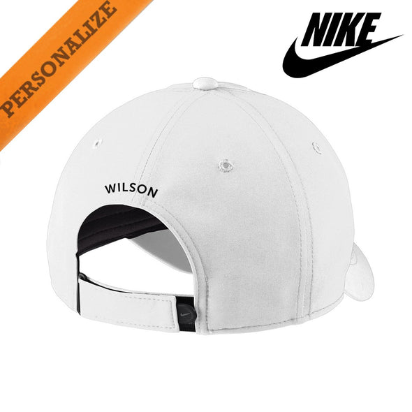Kappa Sig Personalized White Nike Dri-FIT Performance Hat