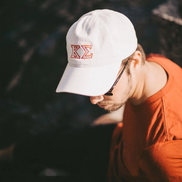 Kappa Sig Personalized White Hat