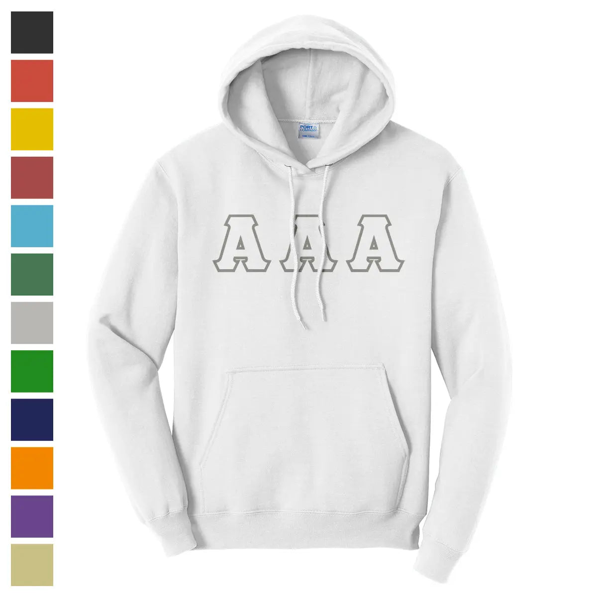 Kappa Sig Pick Your Own Colors Sewn On Hoodie - Kappa Sigma Official Store